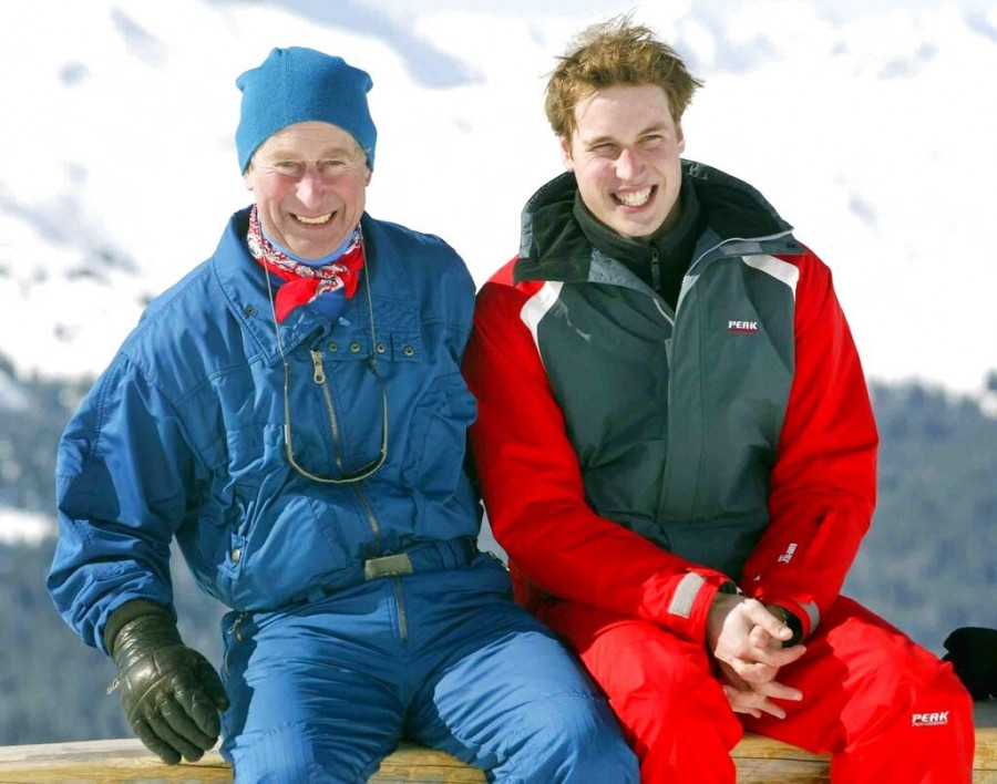 SWITZERLAND ROYALS SKIING