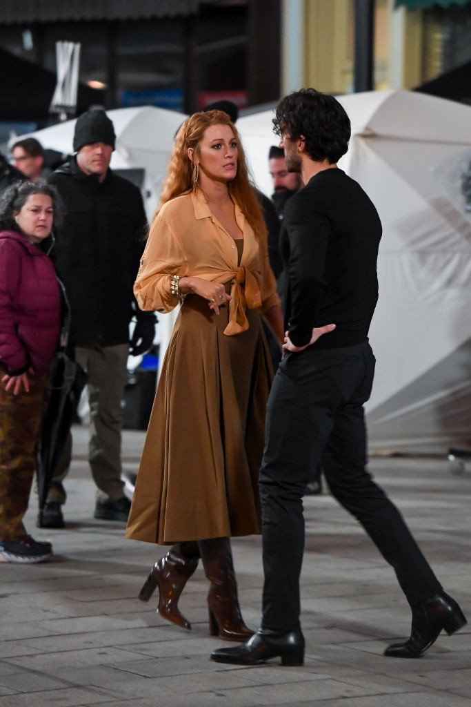 Celebrity Sightings In New York City - January 12, 2024