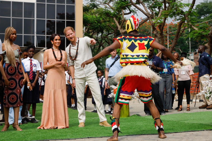 The Duke and Duchess of Sussex Visit Nigeria - Day 1