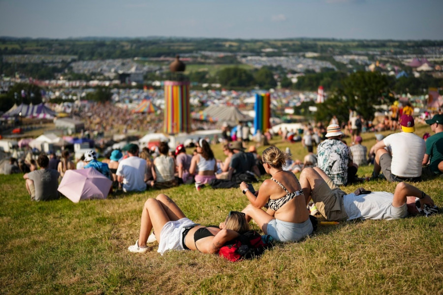 Britain Glastonbury Music Festival