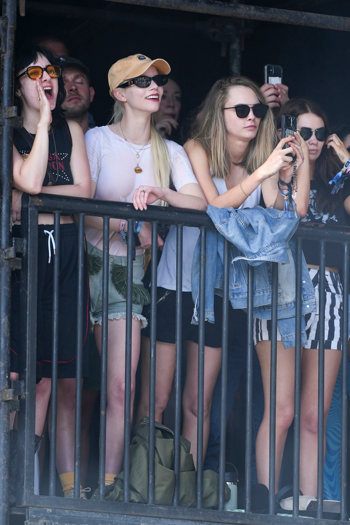 Britain Glastonbury Music Festival Day Two