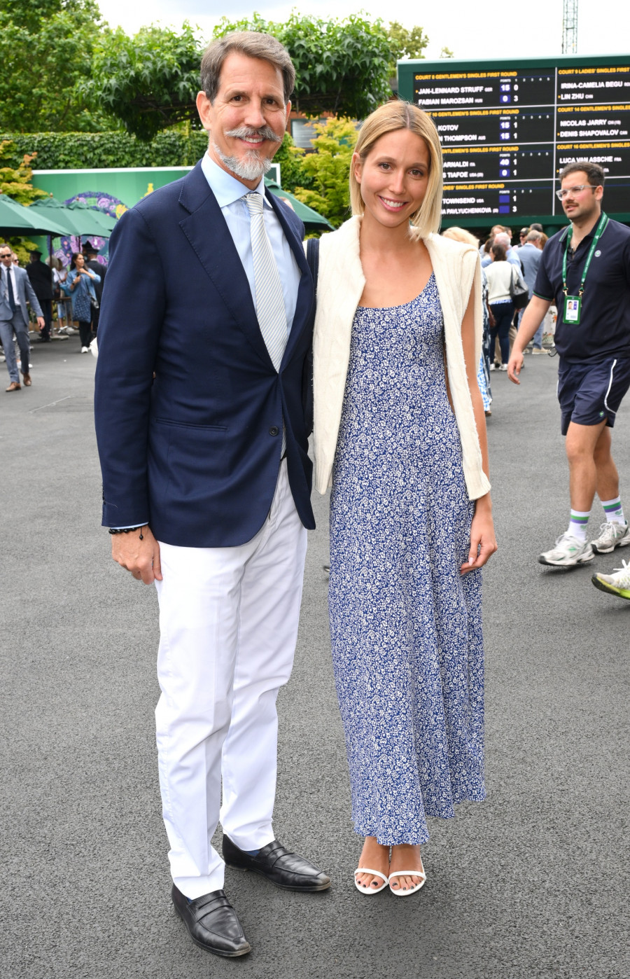 Celebrity Sightings At Wimbledon 2024 - Day 1