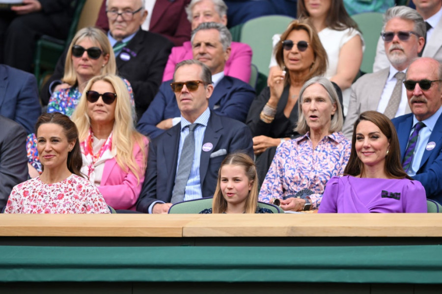 Celebrity Sightings At Wimbledon 2024 - Day 14