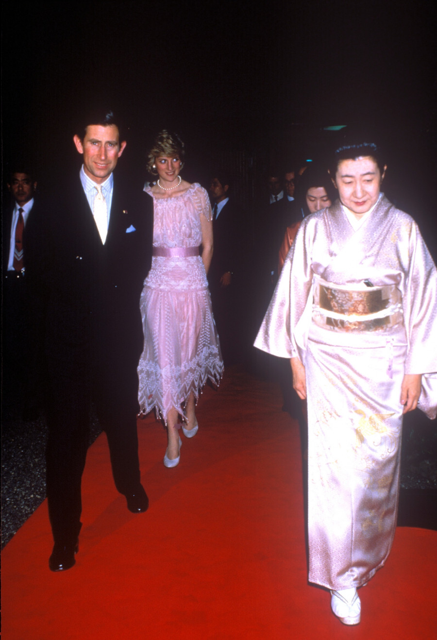 Charles and Diana Visit Japan