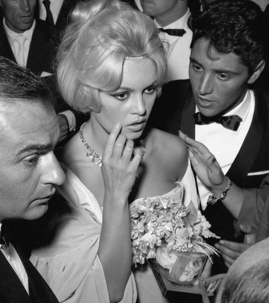 Brigitte Bardot And Sasha Distel
