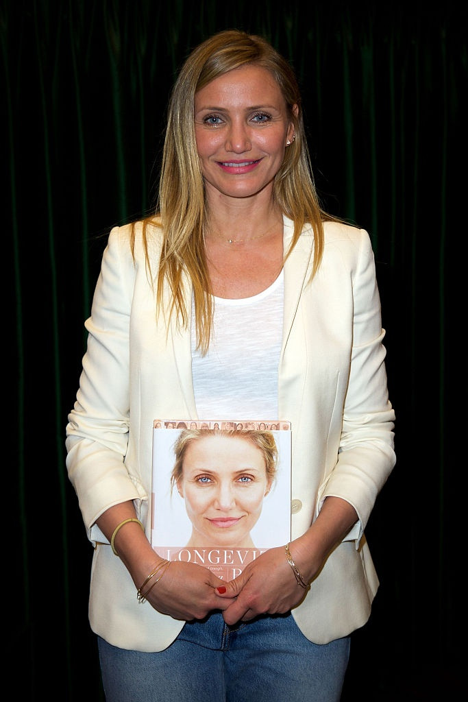 Cameron Diaz Book Signing For 