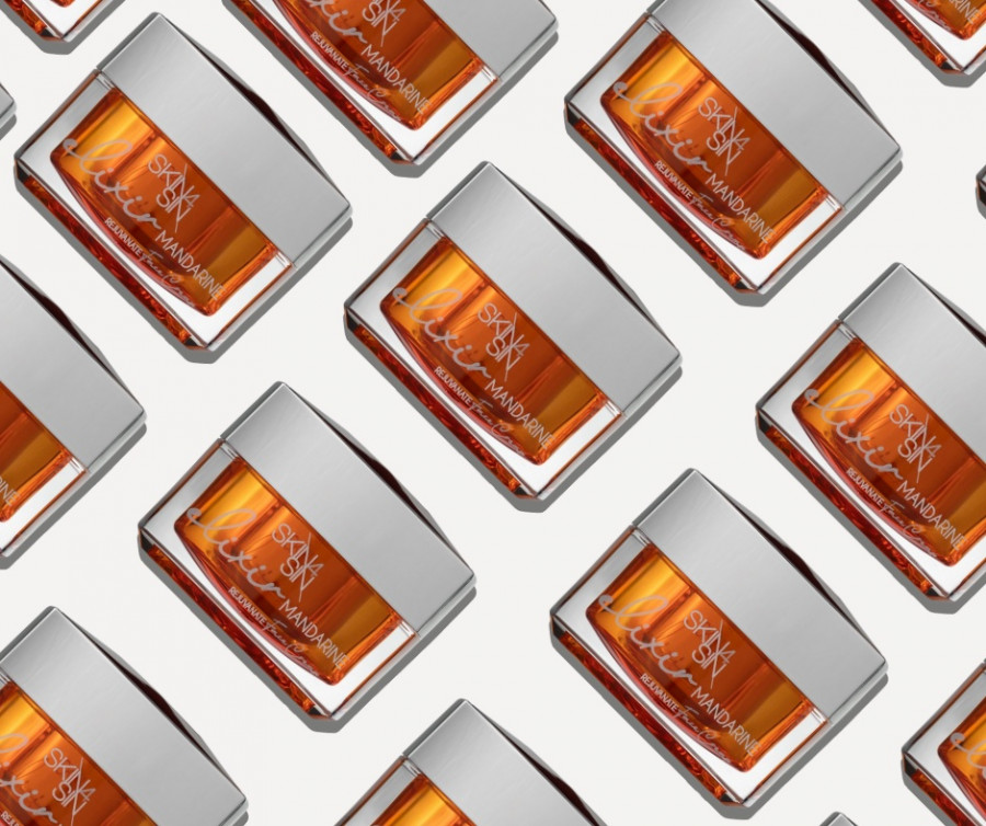 Teal and Orange Polaroid Wellness Influencer Facebook Post Set - 1