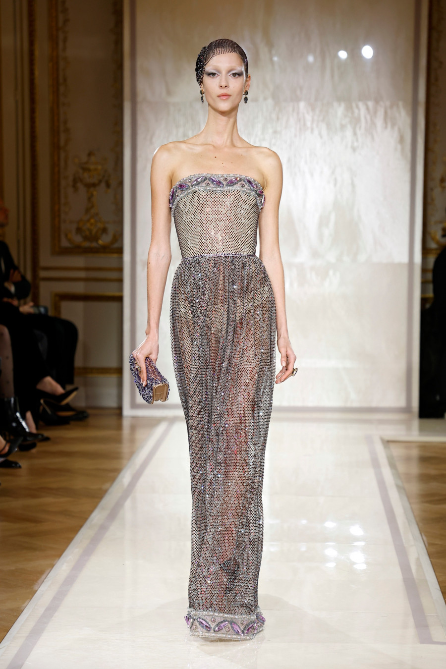 Giorgio Armani Prive: Runway - Paris Fashion Week - Haute Couture Spring-Summer 2025