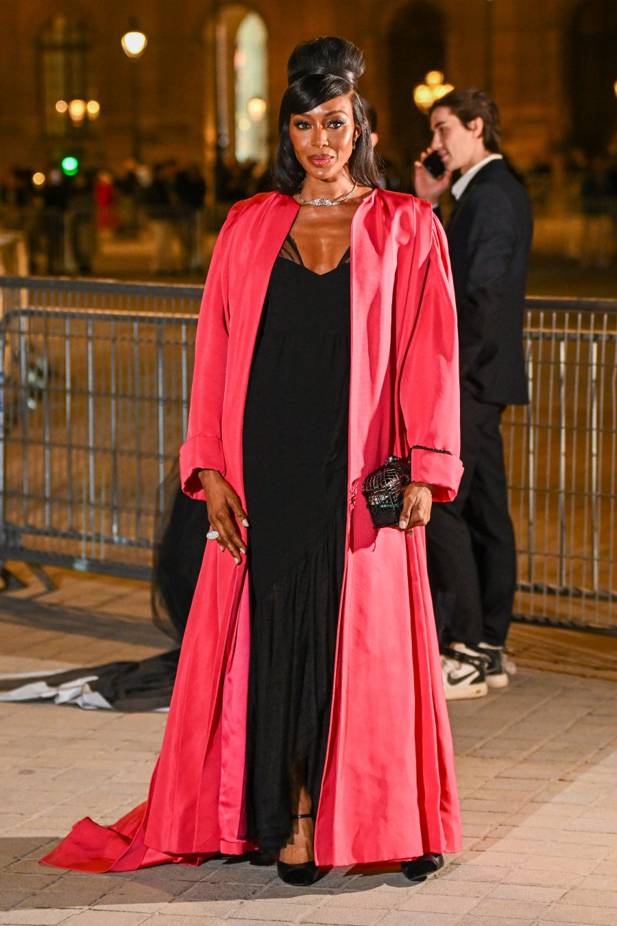 Celebrity Sightings - Paris Fashion Week - Womenswear Fall/Winter 2025/2026 - Day Two