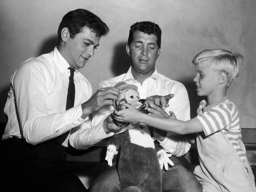 USA Jay North, Dean Martin and Tony Curtis