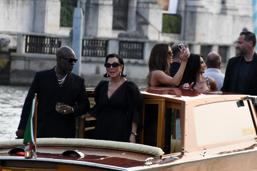 Celebrity Sightings Ahead Of Jeff Bezos And Lauren Sanchez Wedding