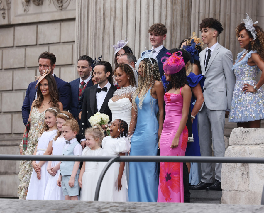 Mel B Marries Rory McPhee At St Paul's Cathedral In London