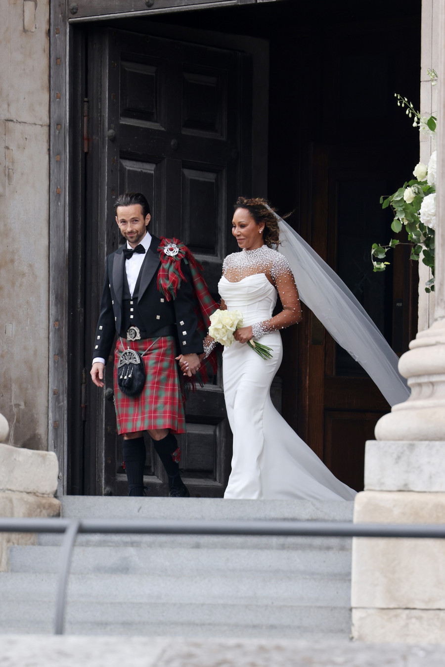 Mel B Marries Rory McPhee At St Paul's Cathedral In London