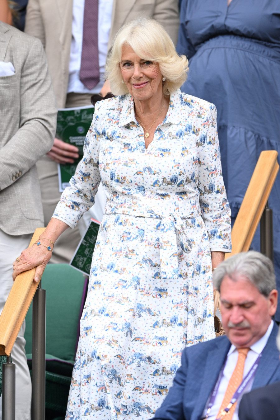 Celebrity Sightings At Wimbledon 2025 - Day 10