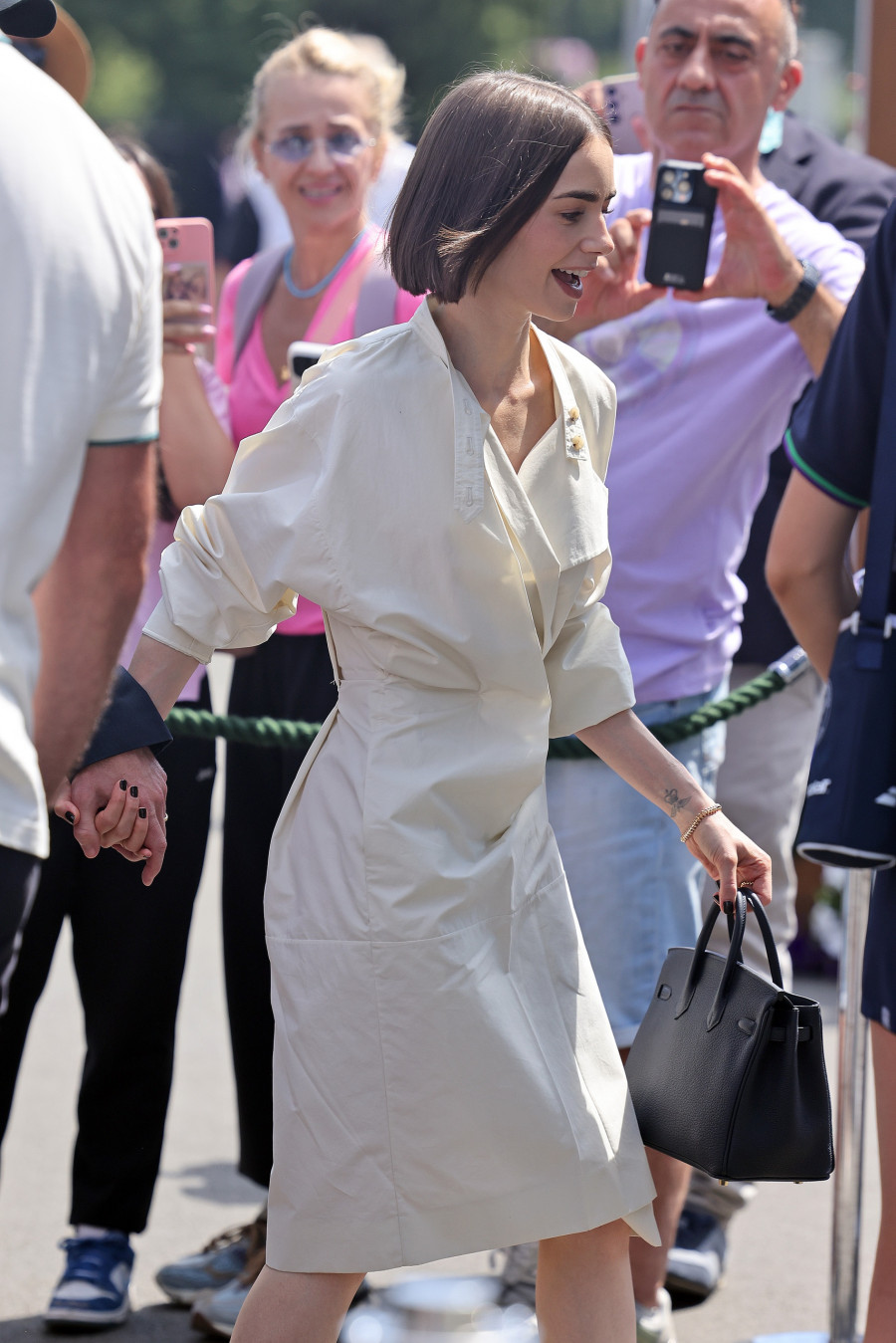 Celebrity Sightings At Wimbledon 2025 - Day 14