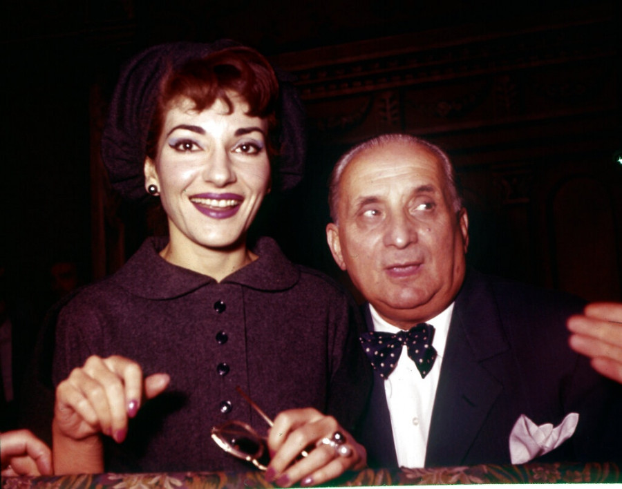 MARIA CALLAS - GIOVAMBATTISTA MENEGHINI