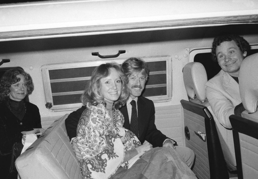 Robert Redford and wife Lola
