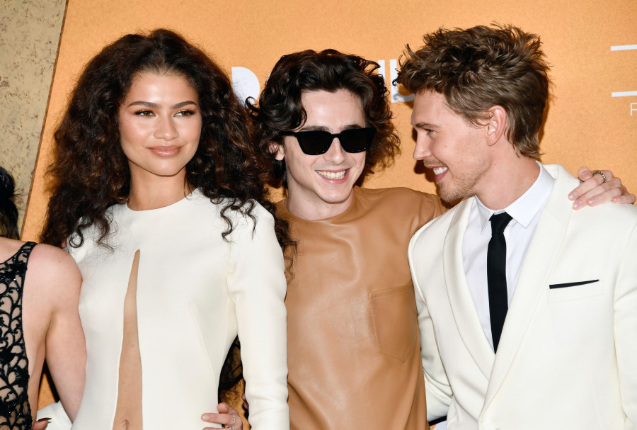Zendaya Coleman,Timothee Chalamet,Austin Butler