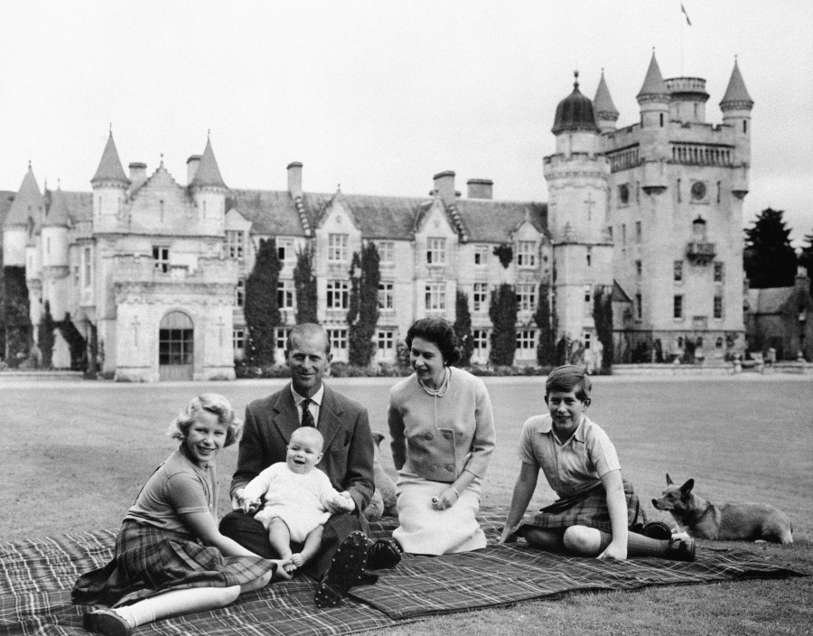 Queen Elizabeth II,Prince Philip,Prince Charles,Prince Andrew,Princess Anne