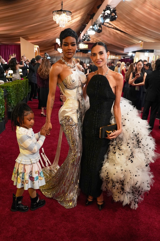 Rue Rose Shumpert,Teyana Taylor,Demi Moore