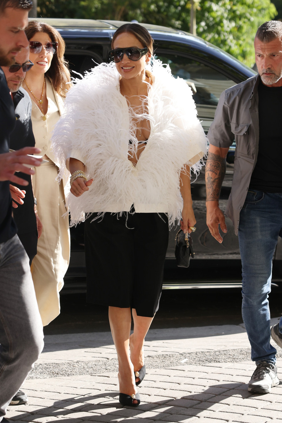 Celebrity Sightings - Paris Fashion Week - Haute Couture Spring/Summer 2026/2027 - Day One