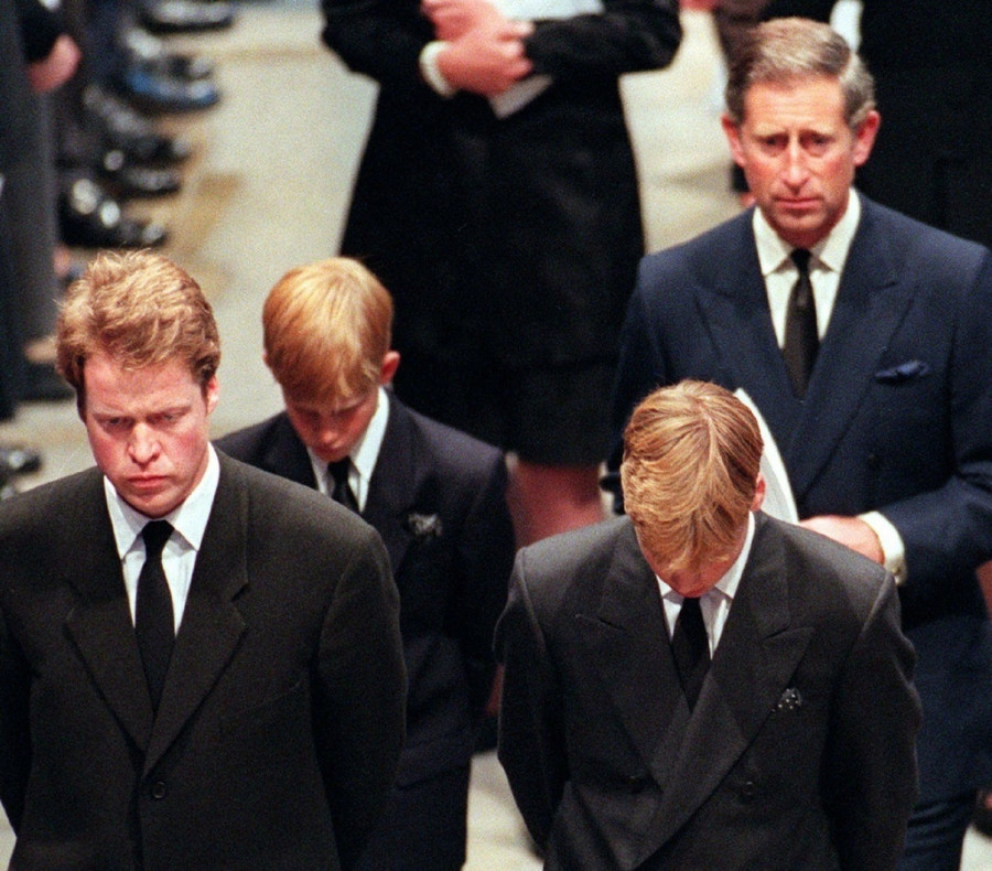 PRINCE CHARLES; EARL CHARLES; SPENCER; PRINCE WILLIAM; PRINCE HARRY;