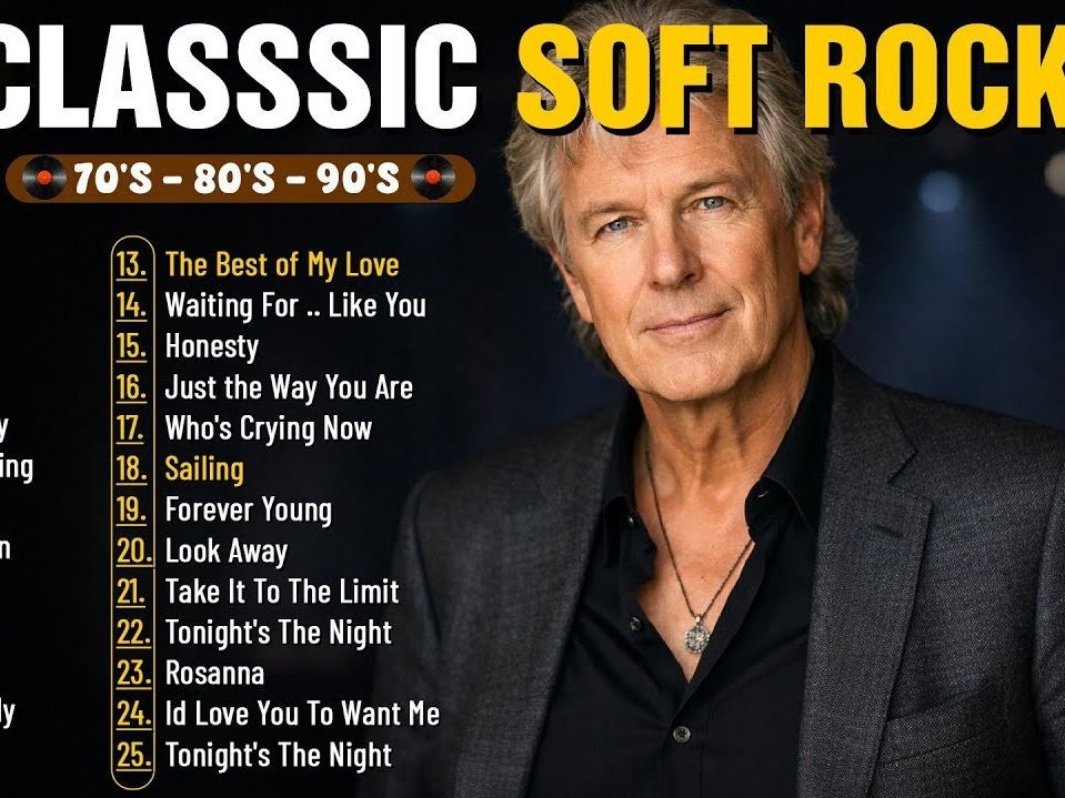 Air Supply, REO Speedwagon, Rod Stewart, Eric Clapton,Chicago || Soft Rock Ballad Of The 70s 80s