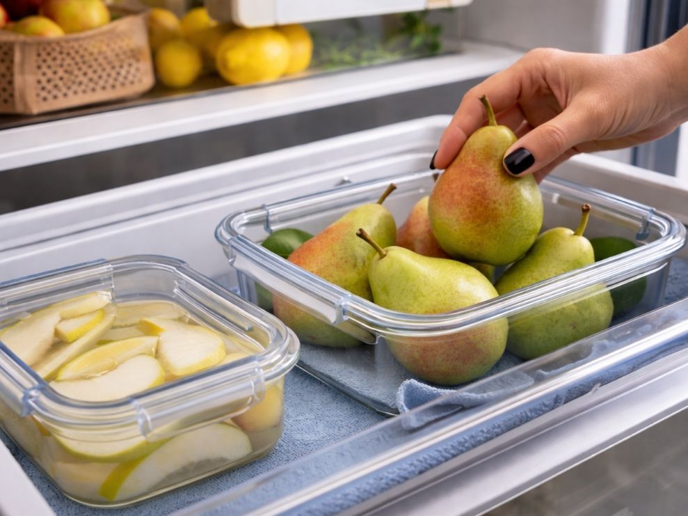 Πώς να αποθηκεύεις τα αχλάδια ώστε να είναι σωστά ώριμα και ζουμερά