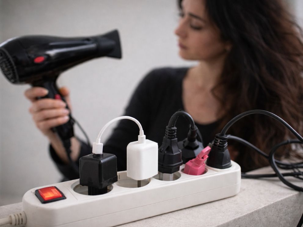 5 συσκευές που δεν πρέπει ποτέ να συνδέεις σε πολύπριζο