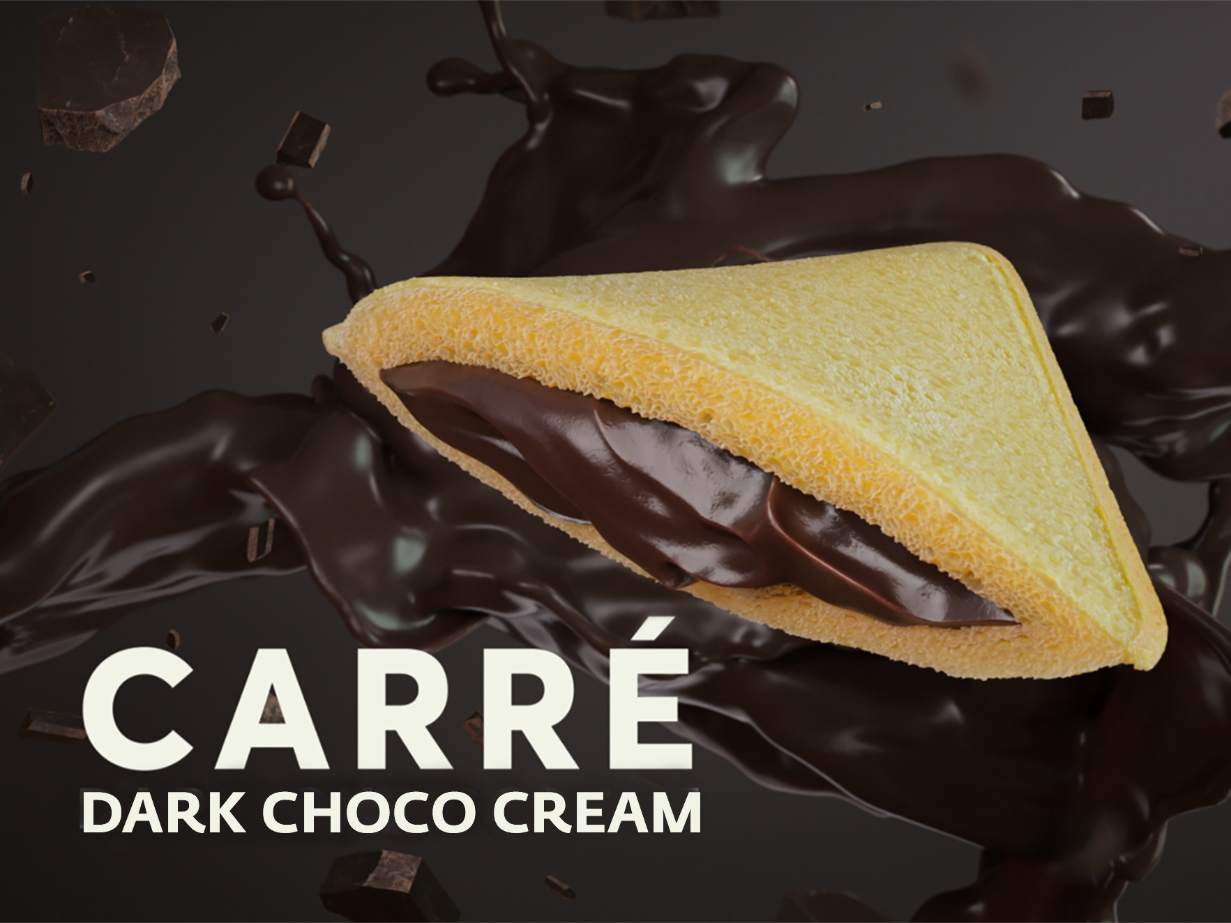 Νέο CARRÉ “DARK CHOCO CREAM” από τον Καραμολέγκο