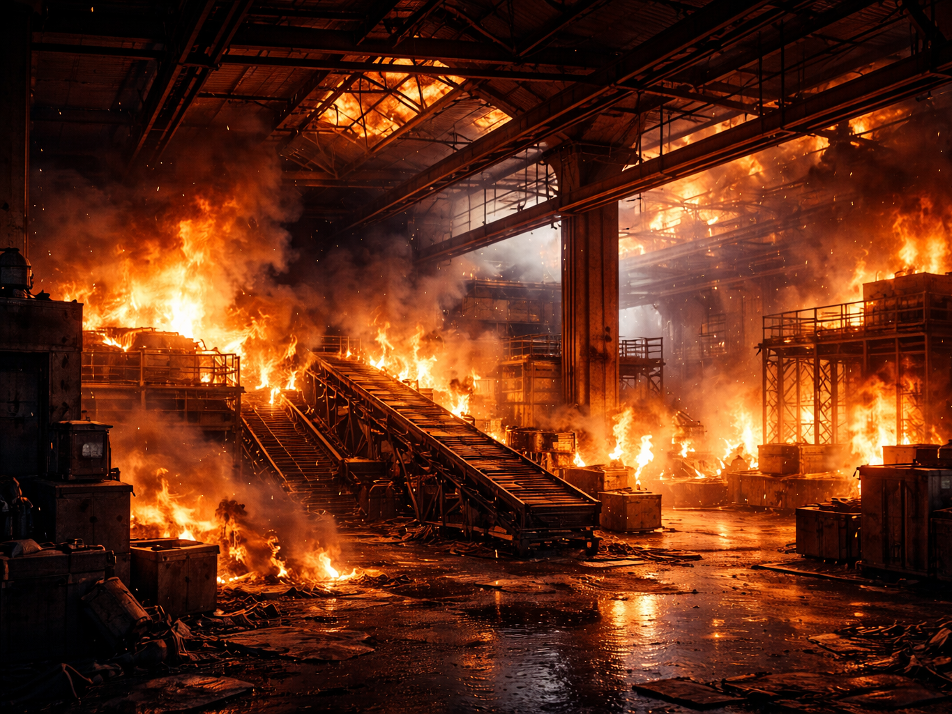 Βάρδια που δεν τελείωσε ποτέ: 5 γυναίκες έχασαν τη ζωή τους από τη φωτιά στο εργοστάσιο στα Τρίκαλα