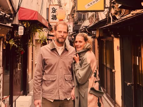 Η Τατιάνα Μπλάτνικ έφτασε μέχρι την Ιαπωνία για να είναι μαζί με τον πιο αγαπημένο της άνθρωπο